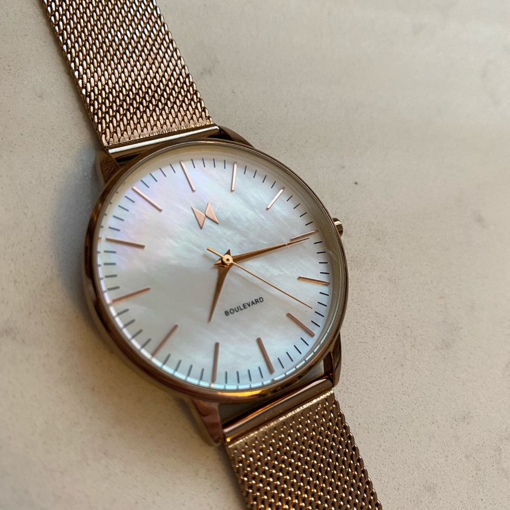 MVMT Sunset Rose Gold Watch